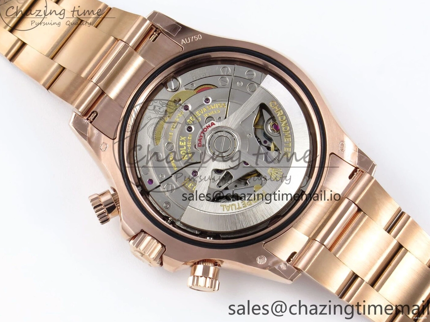 SH4131 Dial V5 Edition 126505 Braclet RG QF on 1:1 RG Daytona Best Black 0510